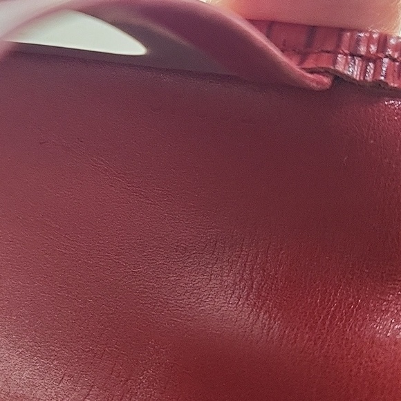 Louis Vuitton Red Epi card holder **Host Pick** - Picture 11 of 13